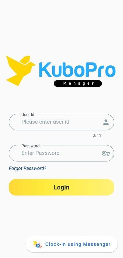 KuboPro Manager Mobile .